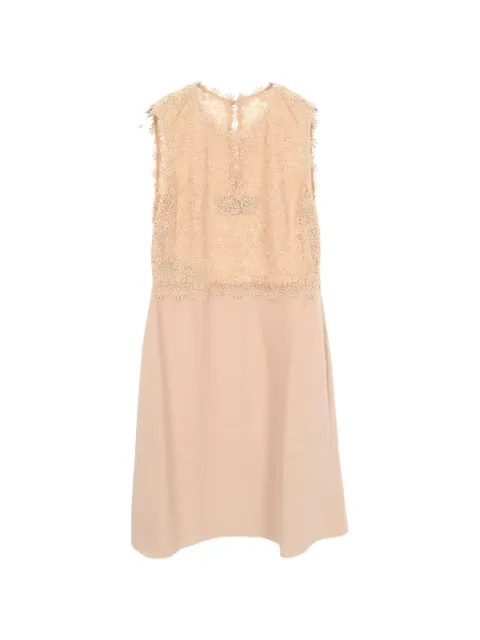 Valentino Garavani Pre-Owned 2000s floral-lace dress Pink 1094479