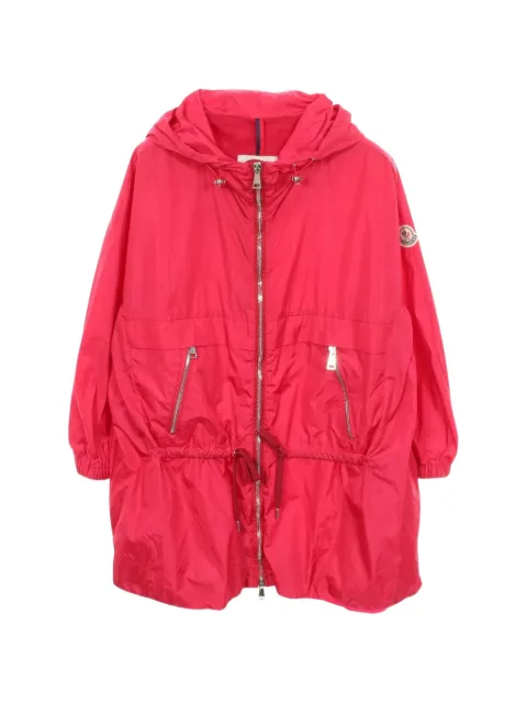 Moncler Vintage 2010s Sanve hooded jacket Pink 1096710