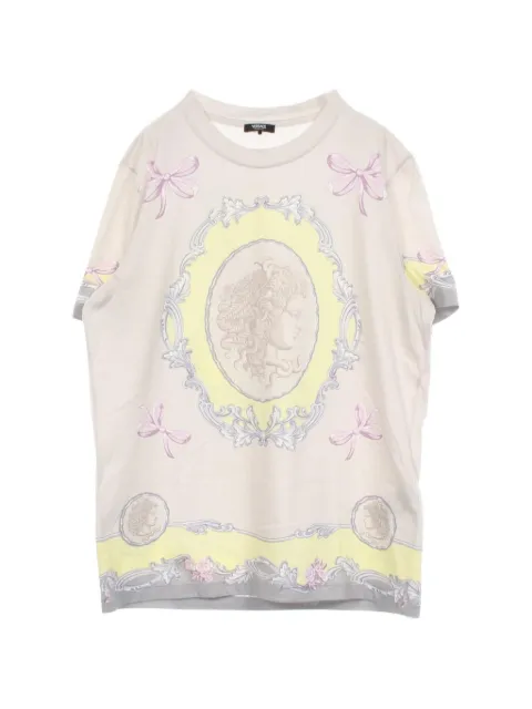 Versace Pre-Owned 2010s Medusa T-shirt Neutrals 1097360