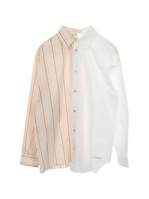 Marni Pre-Owned 2010s striped shirt White 1099124