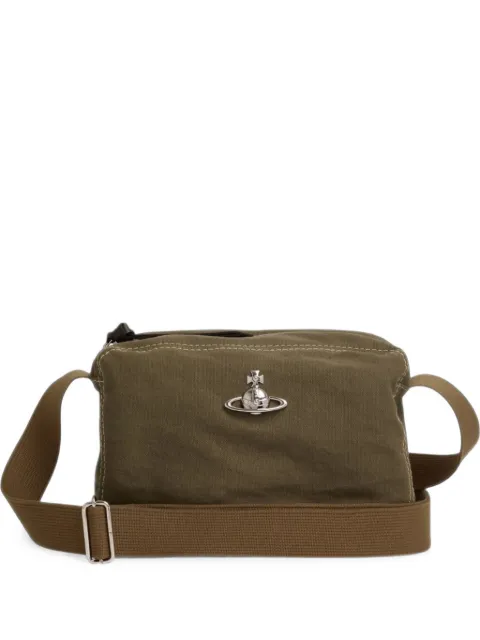Vivienne Westwood Jude Orb-plaque rectangular crossbody bag Green 48020013UW01AYM410