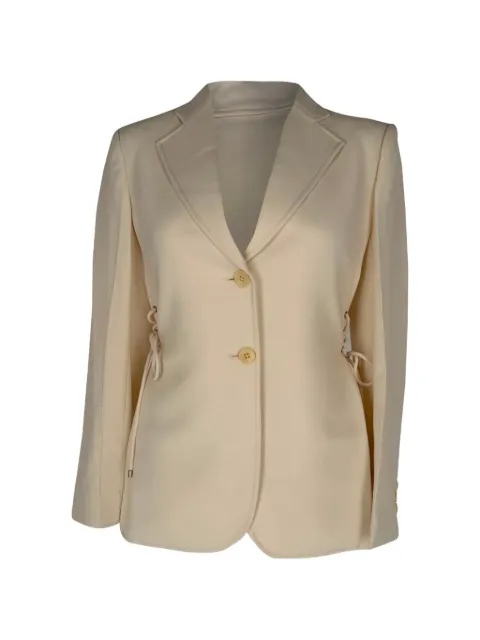 Theory Side-tie single-breasted blazer Neutrals RFCPUGBCL785044W