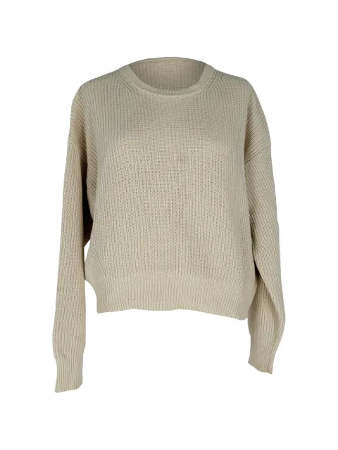 Reformation Cove ribbed sweater Neutrals RFCPUGBCL781858W