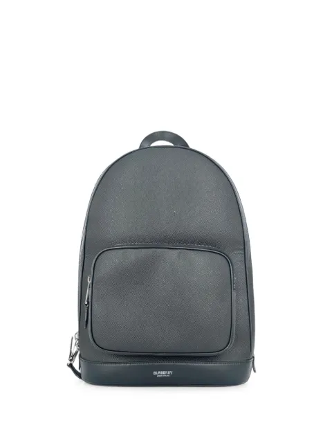 Burberry Pre-Owned Rocco logo-embossed backpack Black RFCPUGBBA782956W