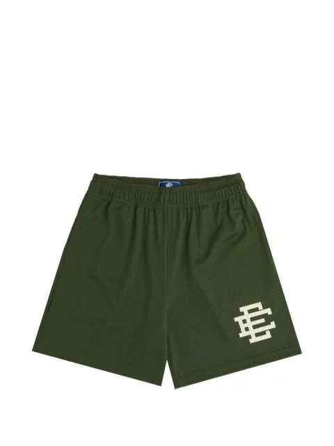 ERIC EMANUEL EE Basic logo-print shorts Green EEBASICCARBLU