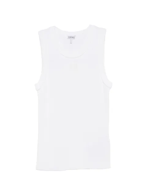 LOEWE Anagram tank top White S359Y55K51