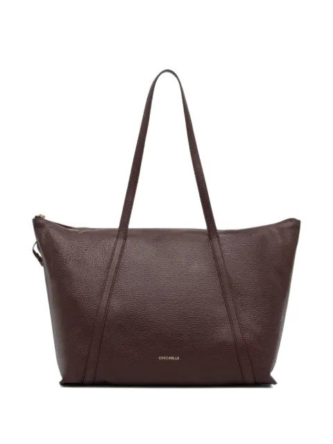 Coccinelle Nory leather tote bag Red E1U45110101