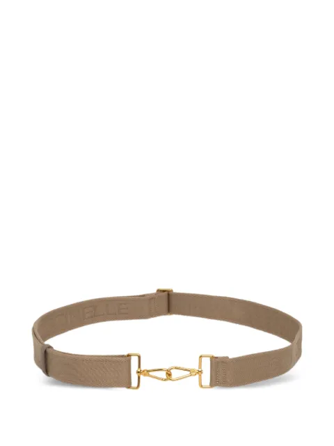 Coccinelle logo-jacquard adjustable strap Neutrals E3V2D682501