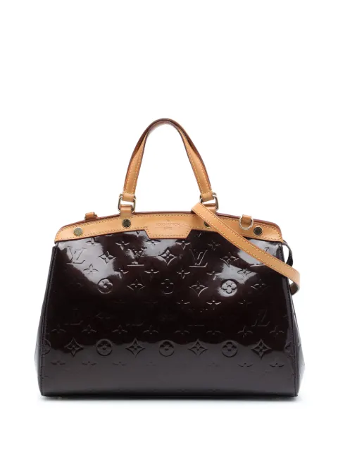 Louis Vuitton Pre-Owned 2013 Monogram Vernis Brea MM satchel Purple 85OJ9YNHMEJ7YWZB