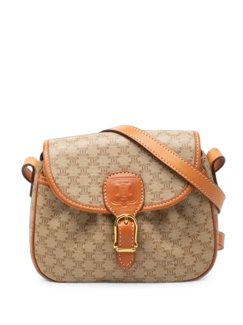Celine Pre-Owned 2010 Macadam Coated Canvas crossbody bag Neutrals HFCCP3DU0S29JP9I