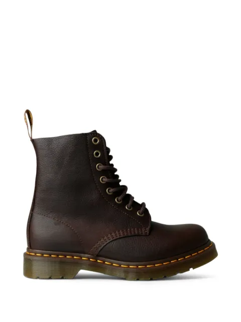 Dr. Martens 1460 Pascal 8 Eye lace-up leather boots Brown 31981201