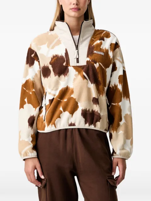 Columbia Sequoia Grove II abstract-print fleece sweatshirt Neutrals 2173781