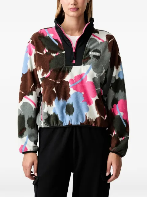 Columbia Sequoia Grove™ II floral-print fleece sweatshirt Grey 2173781