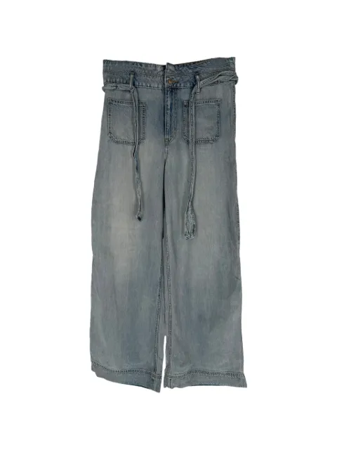 Ralph Lauren Vintage tie-waist wide-leg jeans Blue RFCPUGBCL783145W