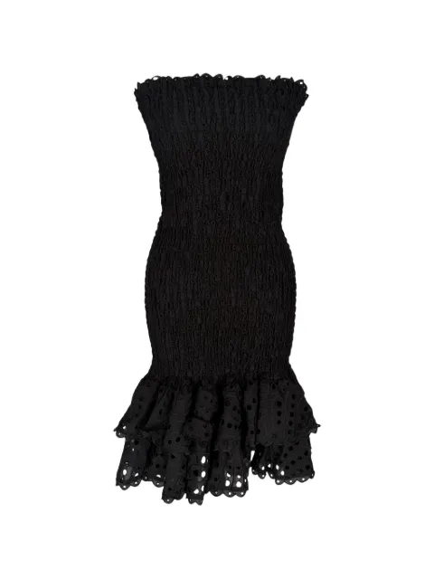 Charo Ruiz Ibiza Liliana strapless dress Black RFCPUGBCL785031W