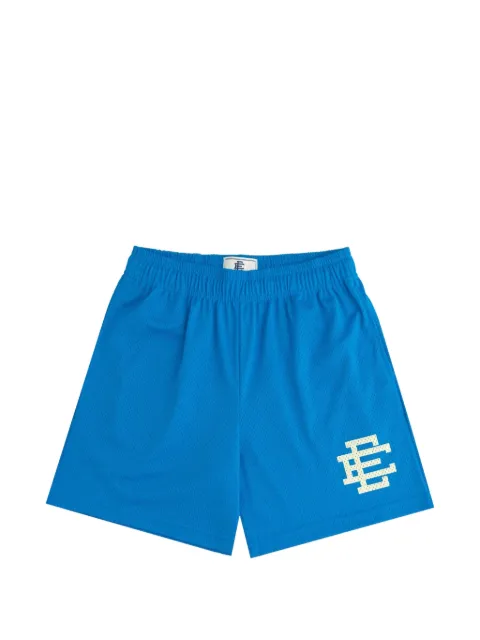 ERIC EMANUEL EE Basic logo-print shorts Blue EEBASICSWBLUE