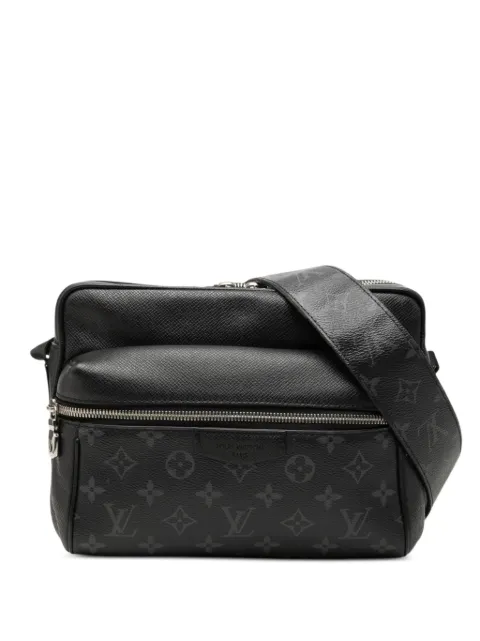 Louis Vuitton Pre-Owned 2019 Monogram Taigarama Outdoor Messenger crossbody bag Black 868085JVPMKJKHDT
