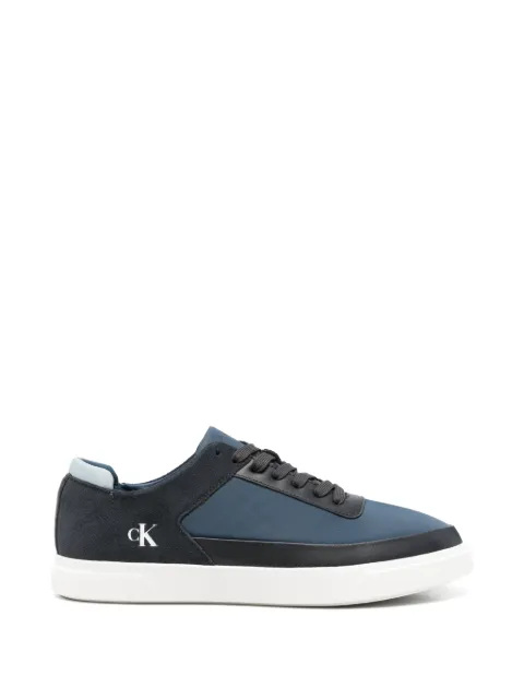 Calvin Klein logo-print panelled sneakers Blue HM0HM02350