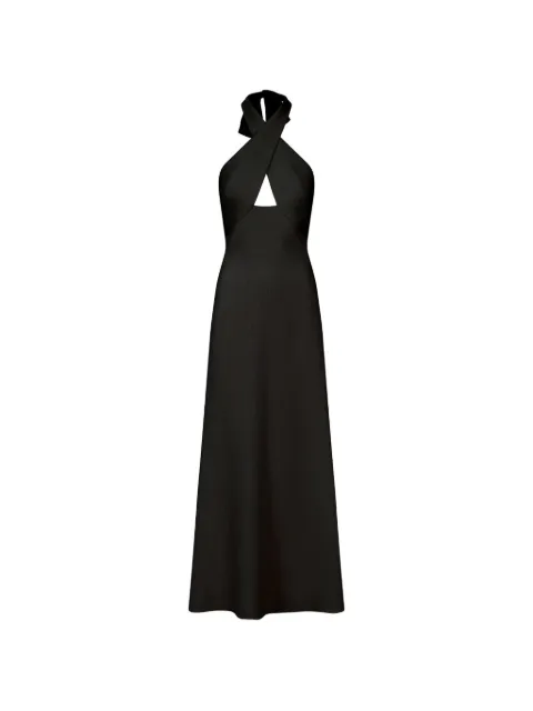Johanna Ortiz Light Heart maxi dress Black PT04159