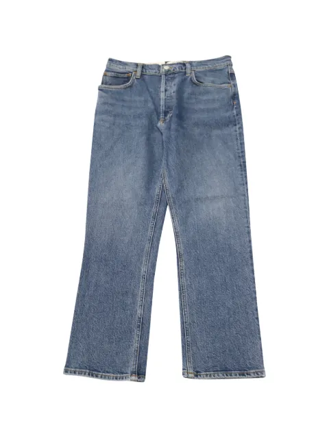 AGOLDE Riley straight-leg jeans Blue NAPPUGBCL101677W