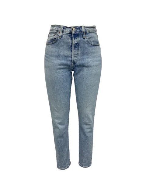Levi's slim-fit cropped jeans Blue RFCPUUSCL784169W