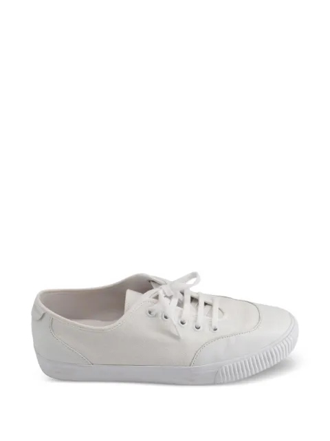 ZIMMERMANN leather-trimmed sneakers White TONPUGBSH131446W