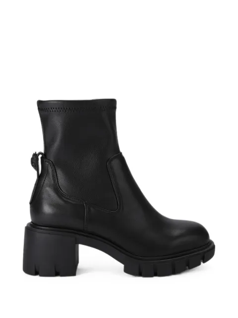 Kurt Geiger London eagle-plaque ankle boots Black 6308300979