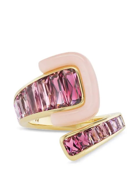 EMILY P. WHEELER buckle tourmaline and opal ring Gold D153YP