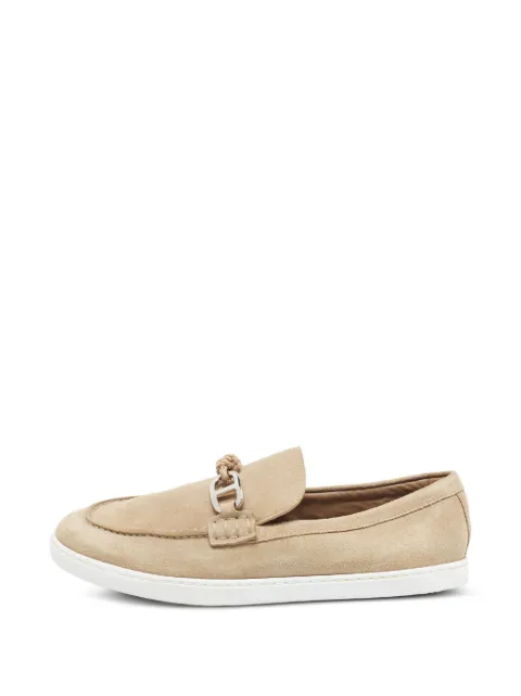 Hermès Pre-Owned Ignacio suede loafers Neutrals 1405957