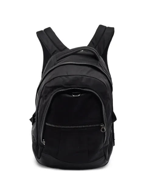 Loro Piana Pre-Owned Pioneer logo-detail backpack Black 1404996