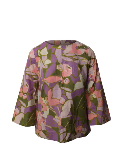 ZIMMERMANN floral-print blouse Purple NAPPUGBCL126964W