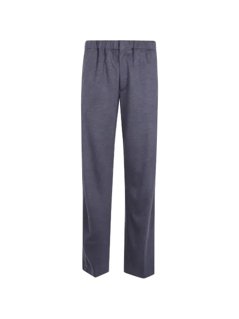Lardini straight-leg wool trousers Grey ACVICEPCN65700