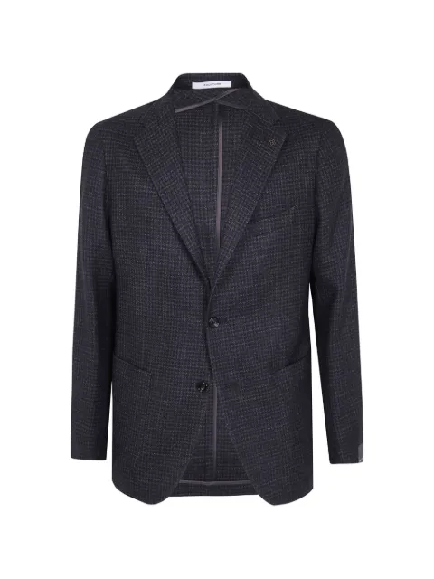Tagliatore single-breasted wool blazer Brown 1SMC22K520150