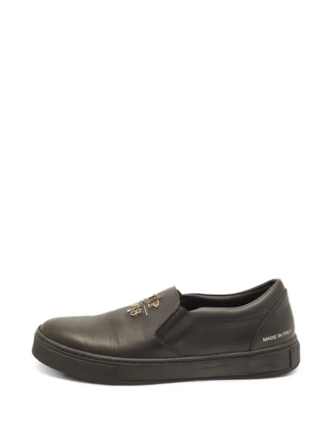 Philipp Plein Skull slip-on sneakers Black 1405199