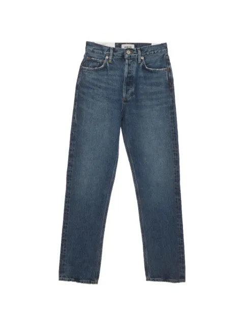 AGOLDE distressed straight-fit jeans Blue 1385926