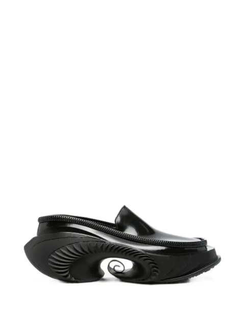 ALIVEFORM Spiralis platform loafers Black SPIRALISLOAFER
