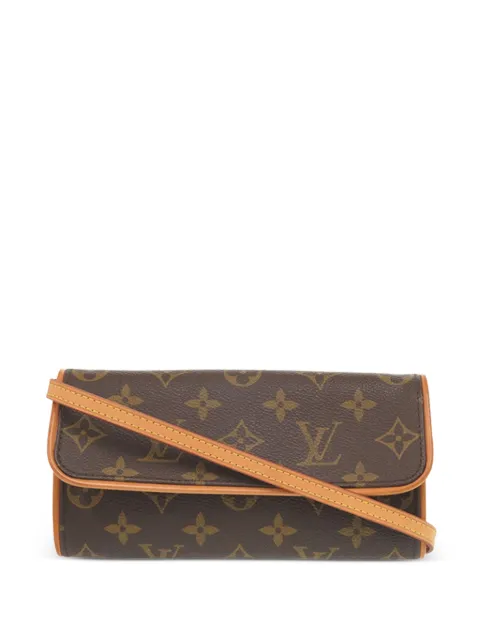 Louis Vuitton Pre-Owned 1990-2010 Monogram Pochette Twin PM crossbody bag Brown Q1XUPPZU6M1TPZFJ