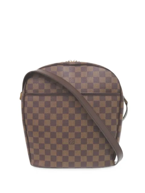 Louis Vuitton Pre-Owned 2001 Damier Ebene Ipanema GM shoulder bag Brown AJO7FFD8JH5SD9E4