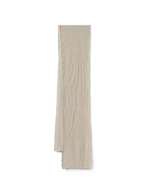 PINKO ribbed-knit scarf Neutrals 105996A3EI