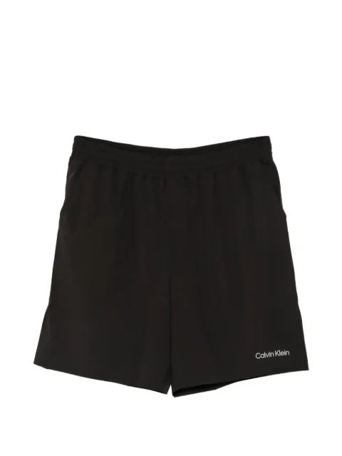 Calvin Klein logo-print performance shorts Black LVGMS6S806