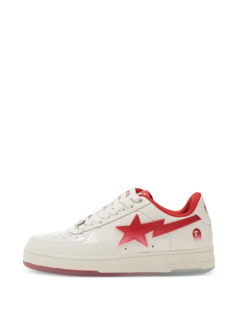A BATHING APE® Sta #4 lace-up sneakers Neutrals 001FWM301304