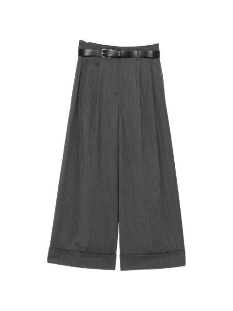 Juun.J pleated wide-leg trousers Grey JW6821W02