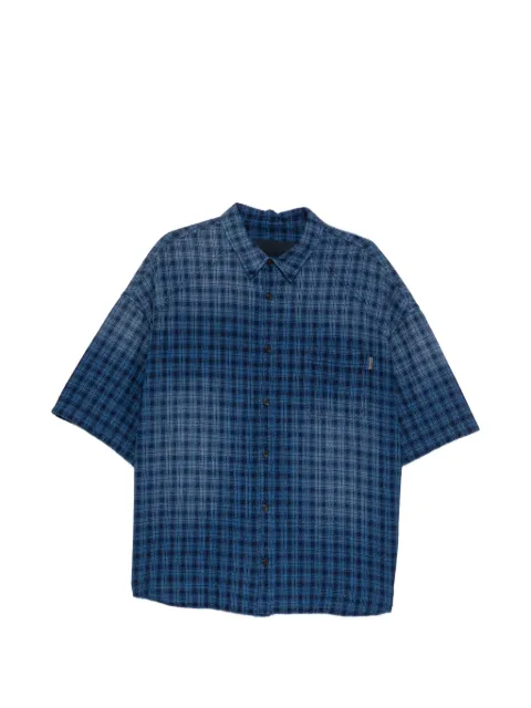 Juun.J check-pattern shirt Blue JC6765P00