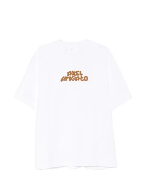 Axel Arigato logo-embroidered T-shirt White A4203003