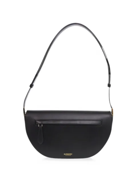 Burberry Pre-Owned 2018-2023 Small Leather Olympia shoulder bag Black 9MD3QT6O934D1U7Z
