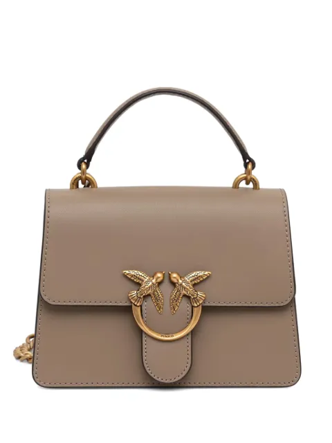 PINKO mini Love leather handbag Neutrals 100071A0F1