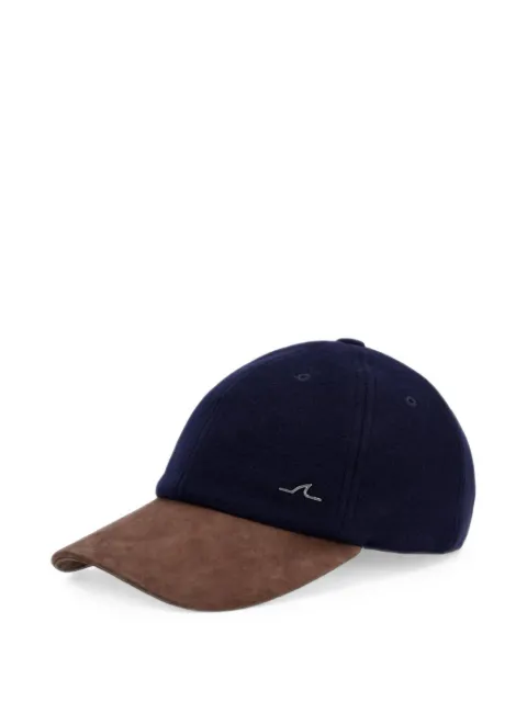 Paul & Shark contrast-peak baseball cap Blue 16317104