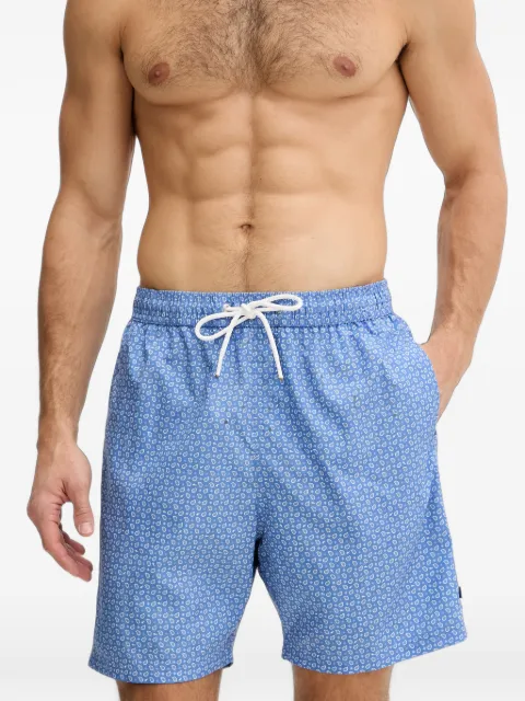 Paul & Shark paisley-print swim shorts Blue 26415052