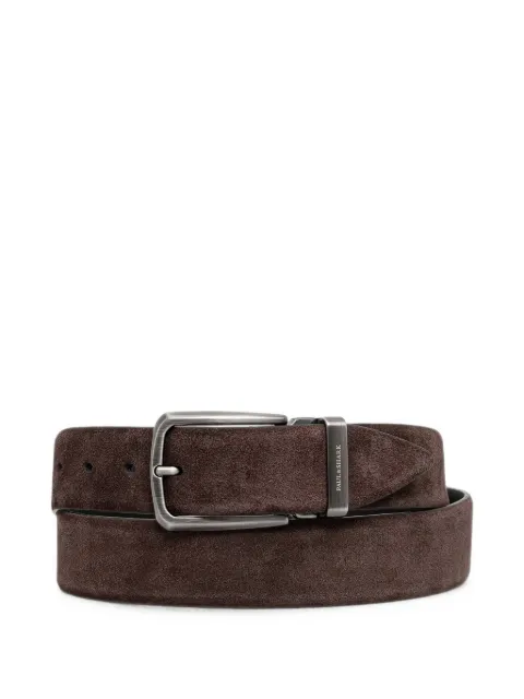 Paul & Shark suede buckle-fastening belt Brown 16316005