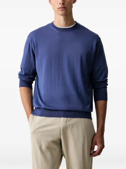 Paul & Shark crew-neck long-sleeve sweater Blue 99311034